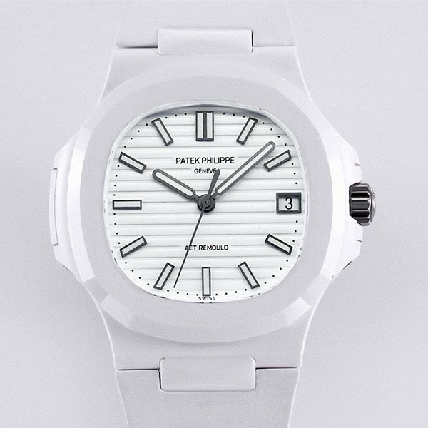 パテック フィリップコピー時計 5711/1A-018 ノーチラス ティファニー 40mm ホワイト AET高級改装 